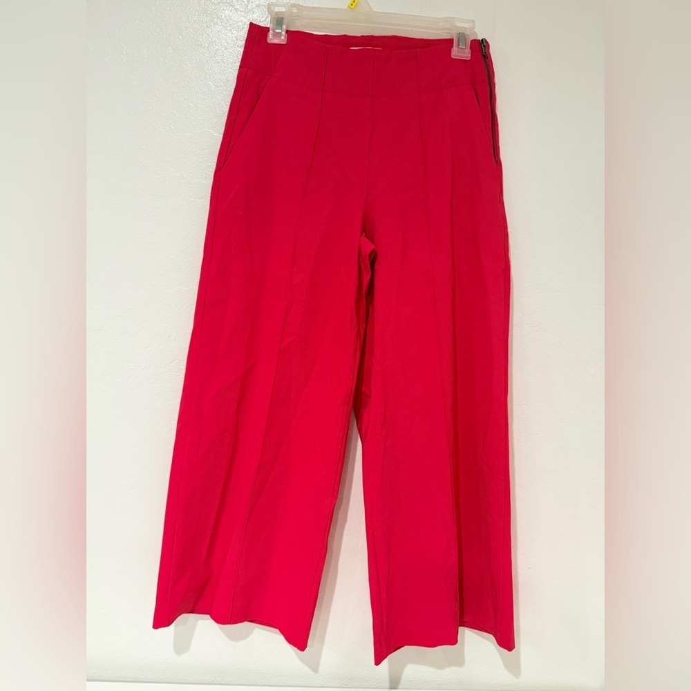 Maeve by Anthropologie Pink Wide-Leg Pants size 4 - Picture 1 of 8